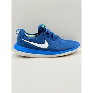 Size 13 - Nike Roshe Two Mens Industrial Blue White Athletic Shoes 844656-402